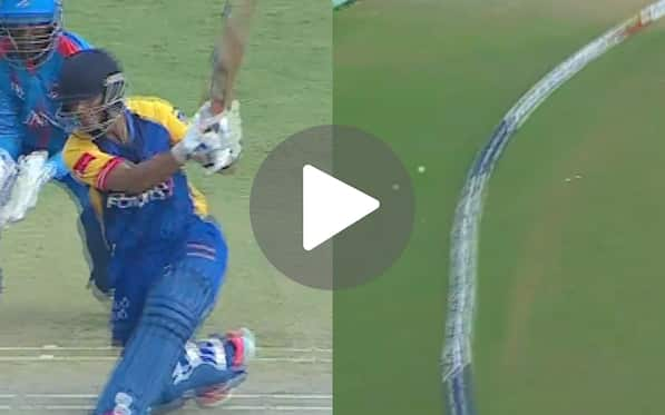 [Watch] Keshav Dalal Reminds Of Virat Kohli With A Remarkable Inside-Out Shot In DPL 2024